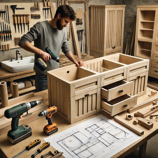 Guide de montage d'un meuble de salle de bain